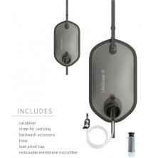 Фільтр для води LifeStraw Peak Gravity, 8 л, Dark Mountain Gray (LSW LSPSF8GRWW)