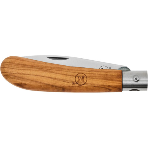 Ніж Main Knives German line, Drop Point Olive Wood brown