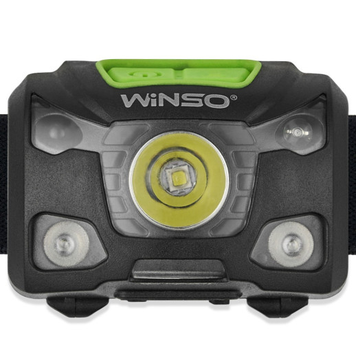 Ліхтар налобний Winso PRO 250Lm, 5W XPG , 1200mAh/3xAAA, Sensor White/Red