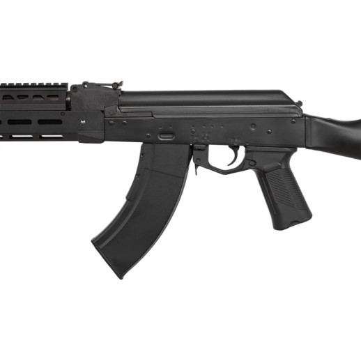 Страйкбольна гвинтівка LCT АК-104 AEG 6 мм з цівкою M-LOK cashmir black