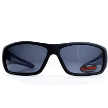 Окуляри BluWater Intersect-2 Polarized (gray) чорні