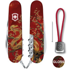 Складаний ніж Victorinox SPARTAN ZODIAC Золота змія 1.3603.Z4200pk