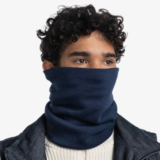 Шарф-труба Buff Heavyweight Merino Wool solid denim