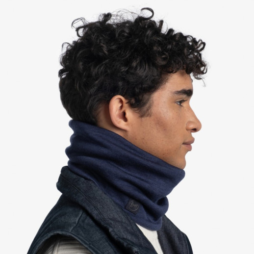 Шарф-труба Buff Heavyweight Merino Wool solid denim