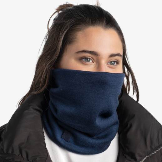 Шарф-труба Buff Heavyweight Merino Wool solid denim