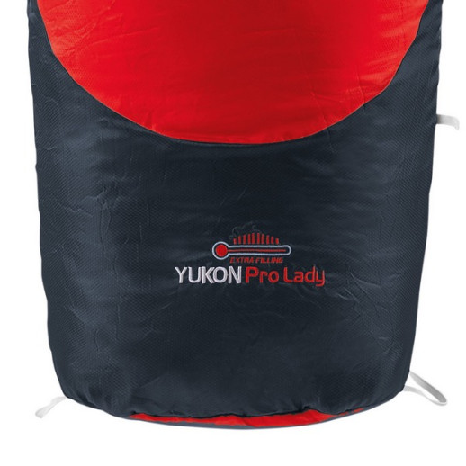 Спальний мішок Ferrino Yukon Pro/+ 0°C Red /Black (Left)