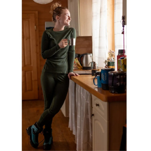 Термоштани жіночі Turbat Retezat Bottom Wmn kombu green - XXL - хакі