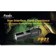 Кишеньковий ліхтар Fenix PD22, сірий, XP-G LED S2, 210 люмен