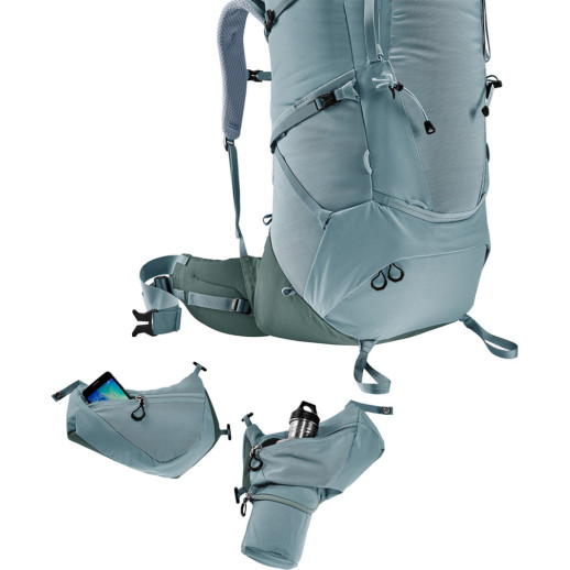 Рюкзак DEUTER Aircontact Core 55+10 SL колір 4219 shale-ivy