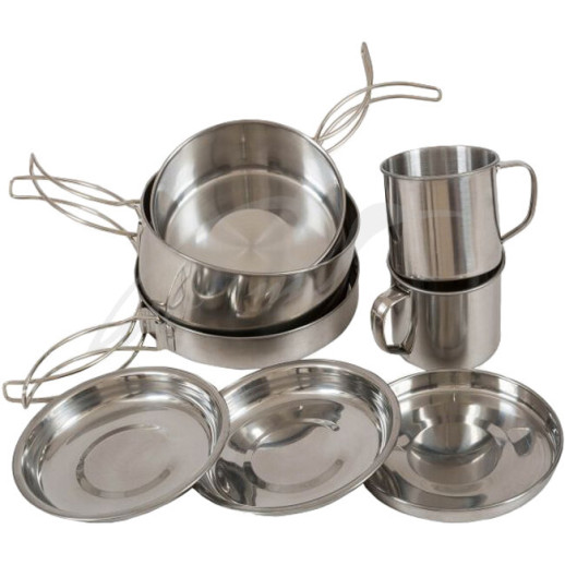 Набір посуду Highlander Peak Weekender Cookware Kit Metallic (CP215)