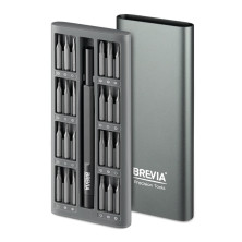 Викрутка з комплектом насадок BREVIA 24 в 1 (55024MMC)