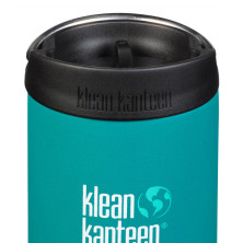 Термокружка Klean Kanteen TKWide Cafe Cap Emerald Bay 355 мл