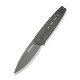 Ніж складаний туристичний Weknife Hull (9.9 см) Bohler M390 / Titanium сірий