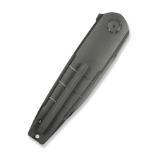 Ніж складаний туристичний Weknife Hull (9.9 см) Bohler M390 / Titanium сірий
