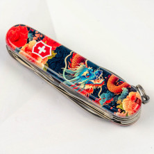Складаний ніж Victorinox HUNTSMAN ZODIAC Китайський дракон 1.3713.Z3200p