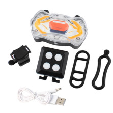 Задня велофара з лазерними габаритами Police KXK-03