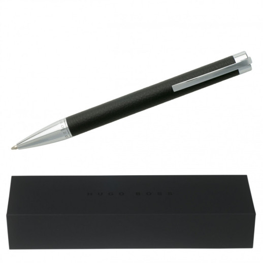Набір Hugo Boss Storyline чорний, ручка і кардхолдер