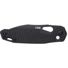 Ніж CJRB Frack Black Blade, AR-RPM9, Steel handle Frag pattern