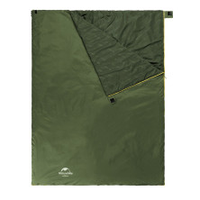 Спальний мішок Naturehike LW180 Mini NH21MSD04, лівий, темно-зелений