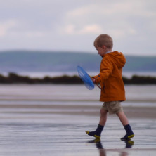 Водонепроникні шкарпетки дитячі DexShell Ultra Thin Children Socks, Синій /Жовтий Junior S