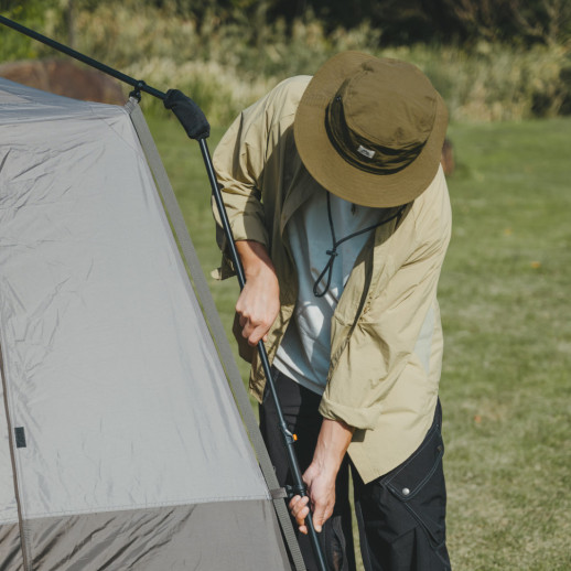 Намет чотиримісний Naturehike Cape Series 5.2 CNK2450WS037, сіро-коричневий