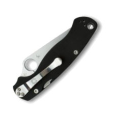 Ніж Spyderco para Military 2 G - 10 Чорний зубчастий (c81gs2)