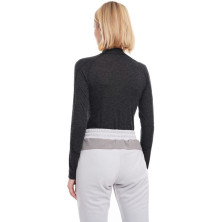 Термофутболка жіноча Turbat Retezat Body Wmn caviar - XL - чорний