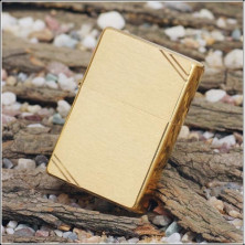 Запальничка Zippo Vintage Brushed Fin Brass 240