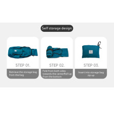 Рюкзак компактний надлегкий Naturehike NH17A017-B Yunyan, 30 л, сірий