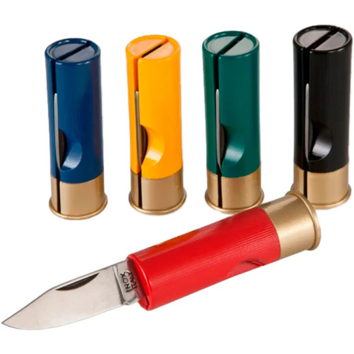 Ніж Old Bear Gauge12 cartridge-knife,, red
