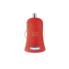 Автомобільний зарядний пристрій Trust URBAN Smart Car Charger (red)