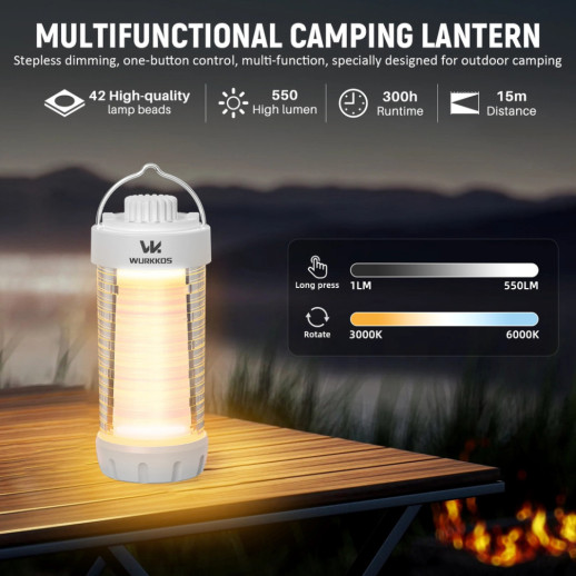Ліхтар Wurkkos CL01 1x 21700 Li-ion Battery, 500lm