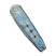Ніж складаний туристичний Weknife Hull (9.9 см) Bohler M390 / Titanium синій