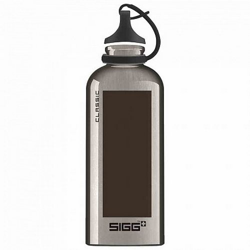 Пляшка для води SIGG Classic Accent, 0.6 л (чорний)