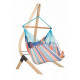 Стілець-гамак зі стійкою La Siesta DOL213VEA161 dolphin
