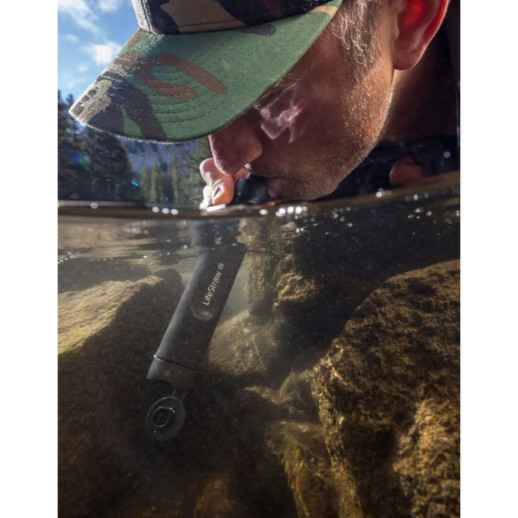 Фільтр для води LifeStraw Peak Personal, Dark Mountain Gray (LSW LSPSPDGWW)