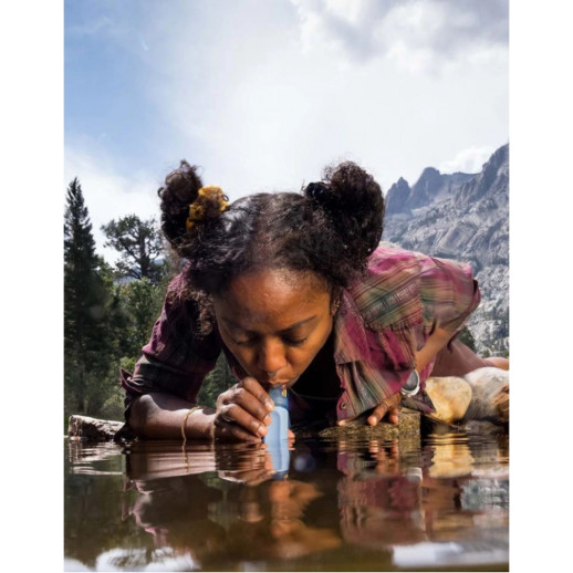 Фільтр для води LifeStraw Peak Personal, Dark Mountain Gray (LSW LSPSPDGWW)