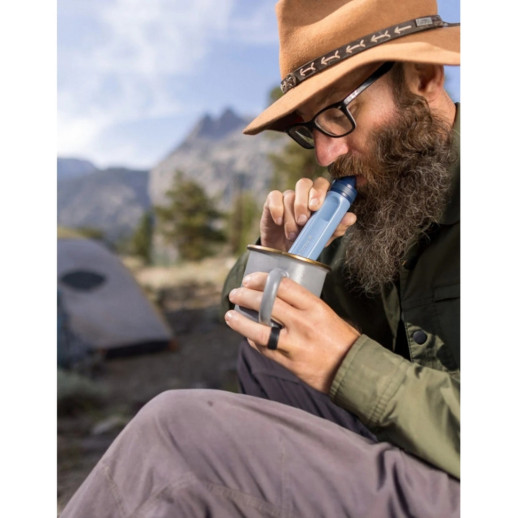 Фільтр для води LifeStraw Peak Personal, Dark Mountain Gray (LSW LSPSPDGWW)