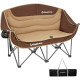 Крісло розкладане KingCamp Canna C20 Plus khaki/coffee