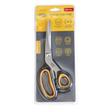 Ножиці СИЛА побутові з гумовою вставкою 8''