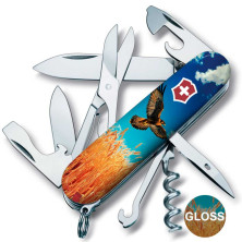 Складаний ніж Victorinox CLIMBER UKRAINE Вільний Сокіл