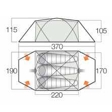 Намет Vango Nemesis 300