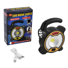 Ліхтар кемпінг переносний Police MH-318-B-COB+6SMD+1W