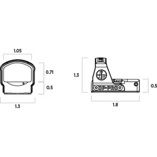 Приціл колліматорний Leupold DeltaPoint Pro 6 MOA