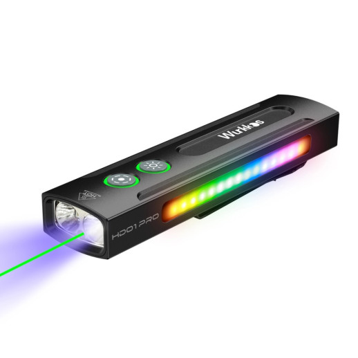 Ліхтар Wurkkos HD01 Pro 1200lm Чорний