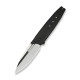 Ніж складаний туристичний Weknife Hull (9.9 см) Bohler M390 / Titanium чорний