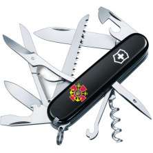Складаний ніж Victorinox HUNTSMAN ARMY Емблема ВМС ЗСУ 1.3713.3_W0030u