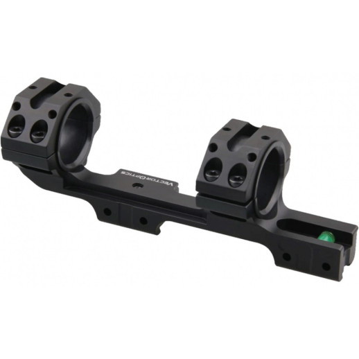 Моноблок Vector Optics 30 мм з бульбашковим рівнем на ластівчин хвіст і планкою Пікатіні зверху