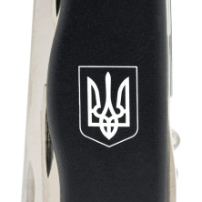 NOMAD UKRAINE 111мм/11функ/чорн.мат /lock/штоп /Герб.біл.