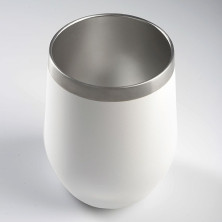 Термогорнятко з трубочкою GSI Outdoors Glacier Stainless Vacuum 12 fl.oz.Tumbler (біле)